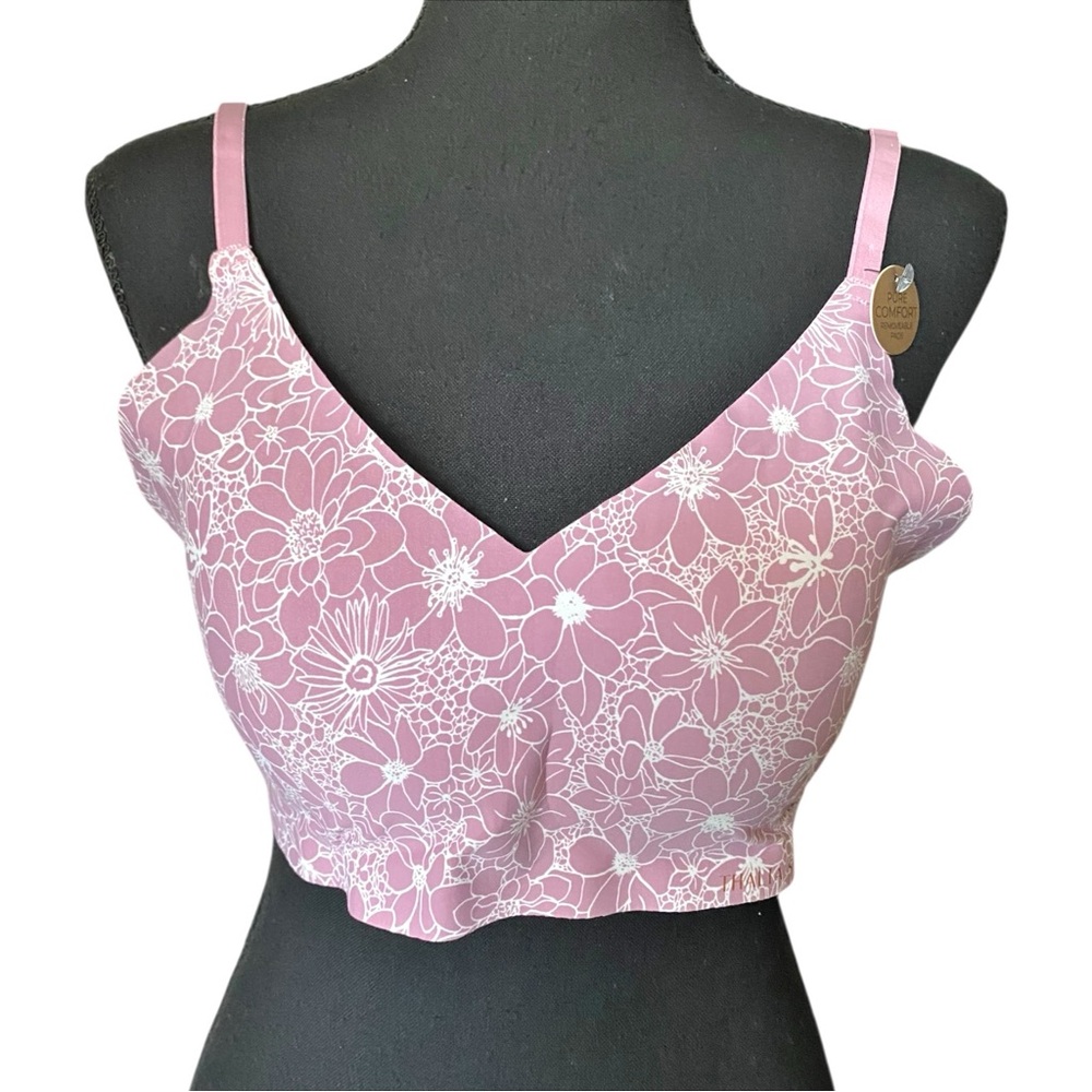 THALIA SODI ☆ Pure Comfort Padded Bra Bralette ☆ Size Large ☆ NWT